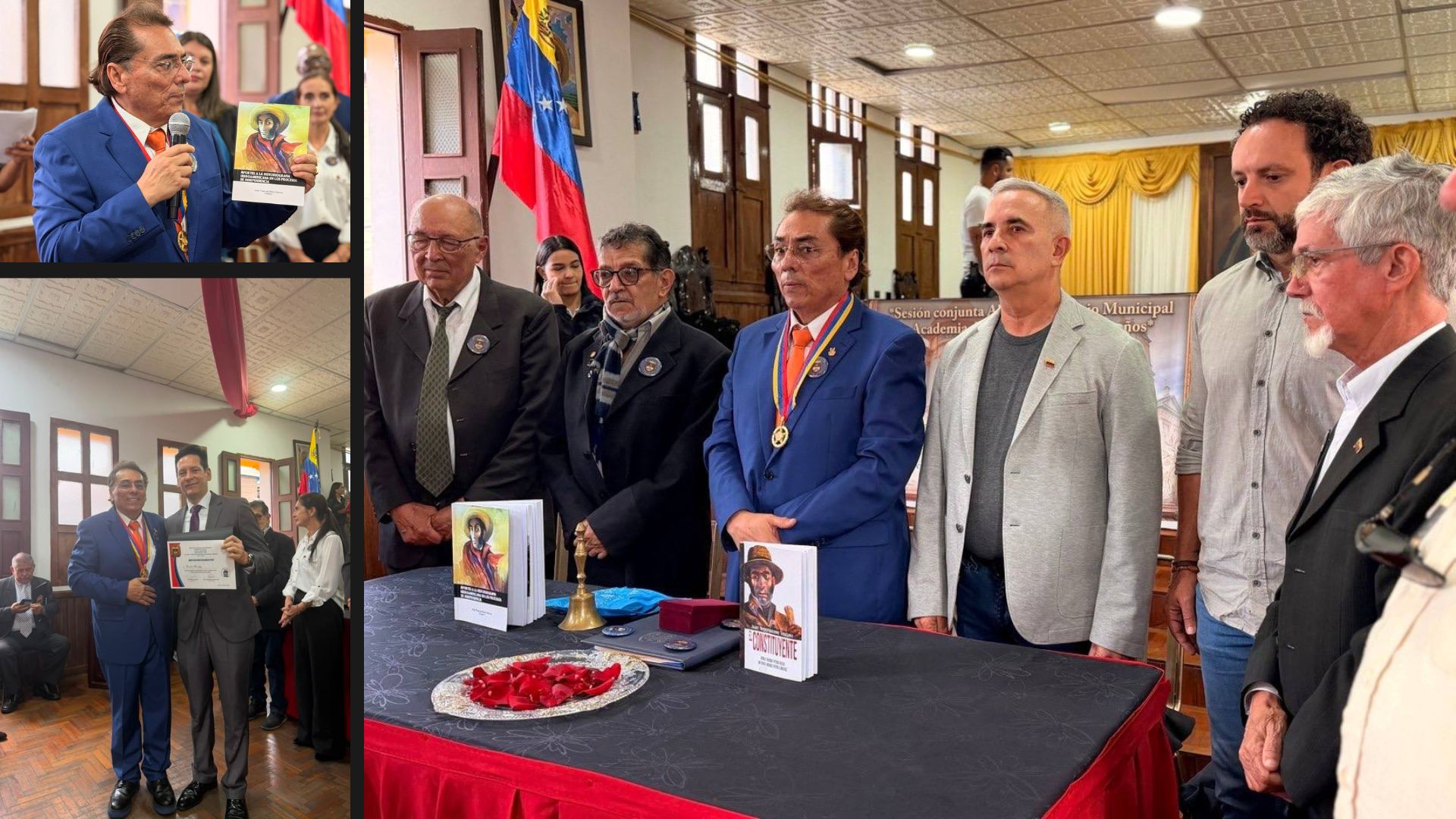 Juramentación de Junta Directiva de la Academia de Historia de la Grita